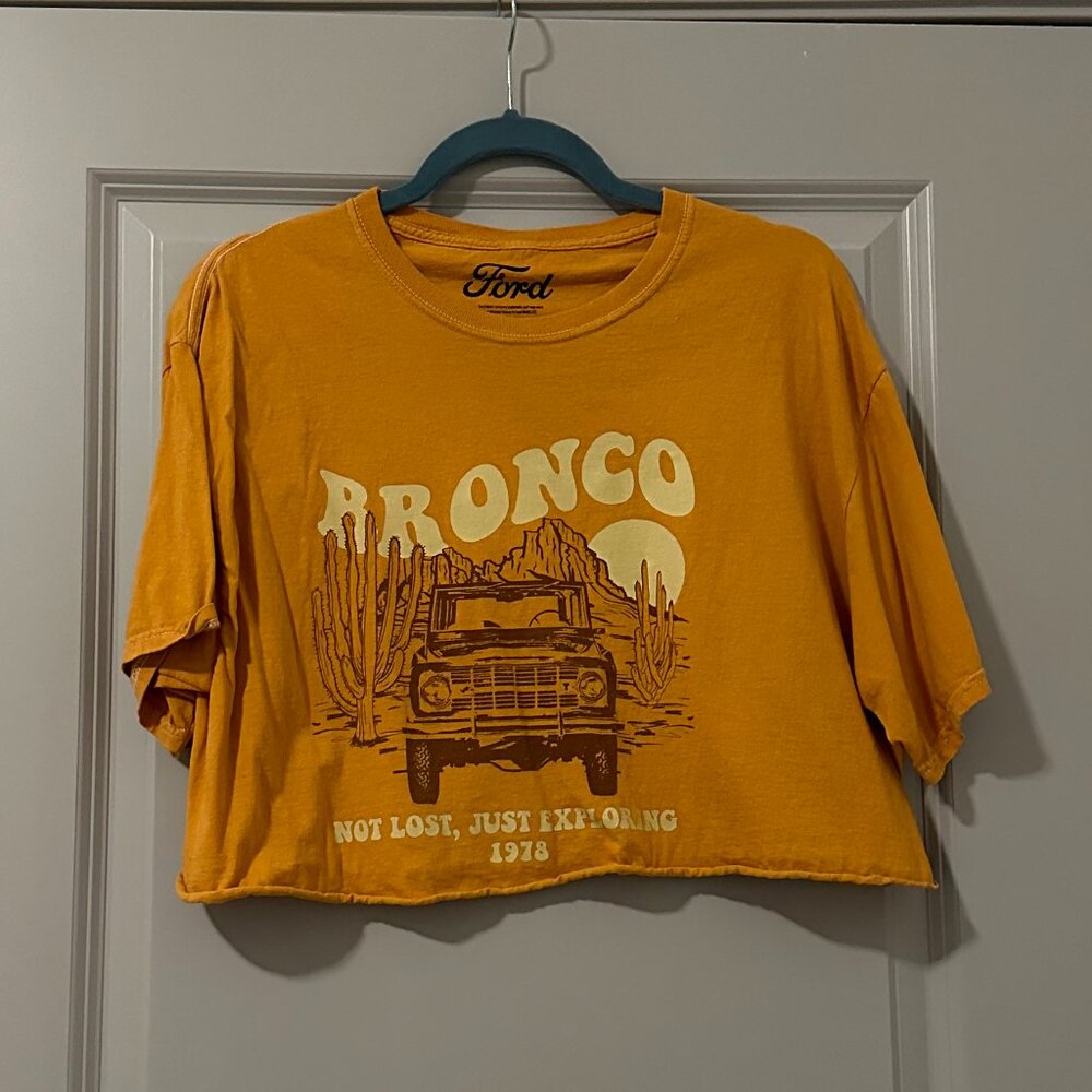 Ford Bronco Cropped T-shirt